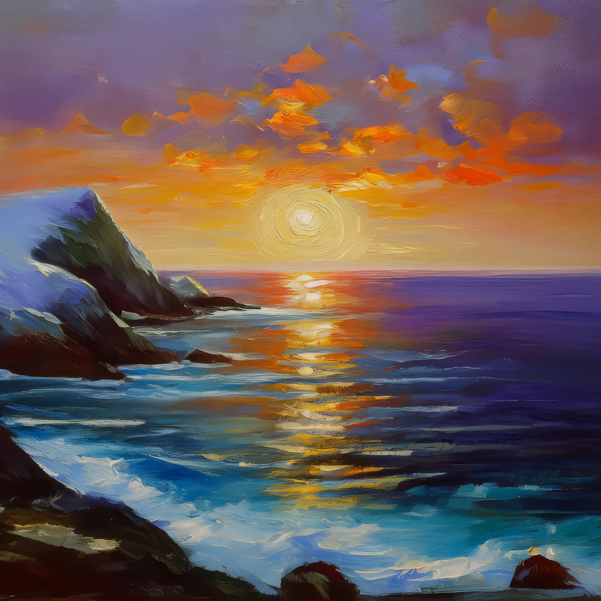 Painting: Arctic Dawn
