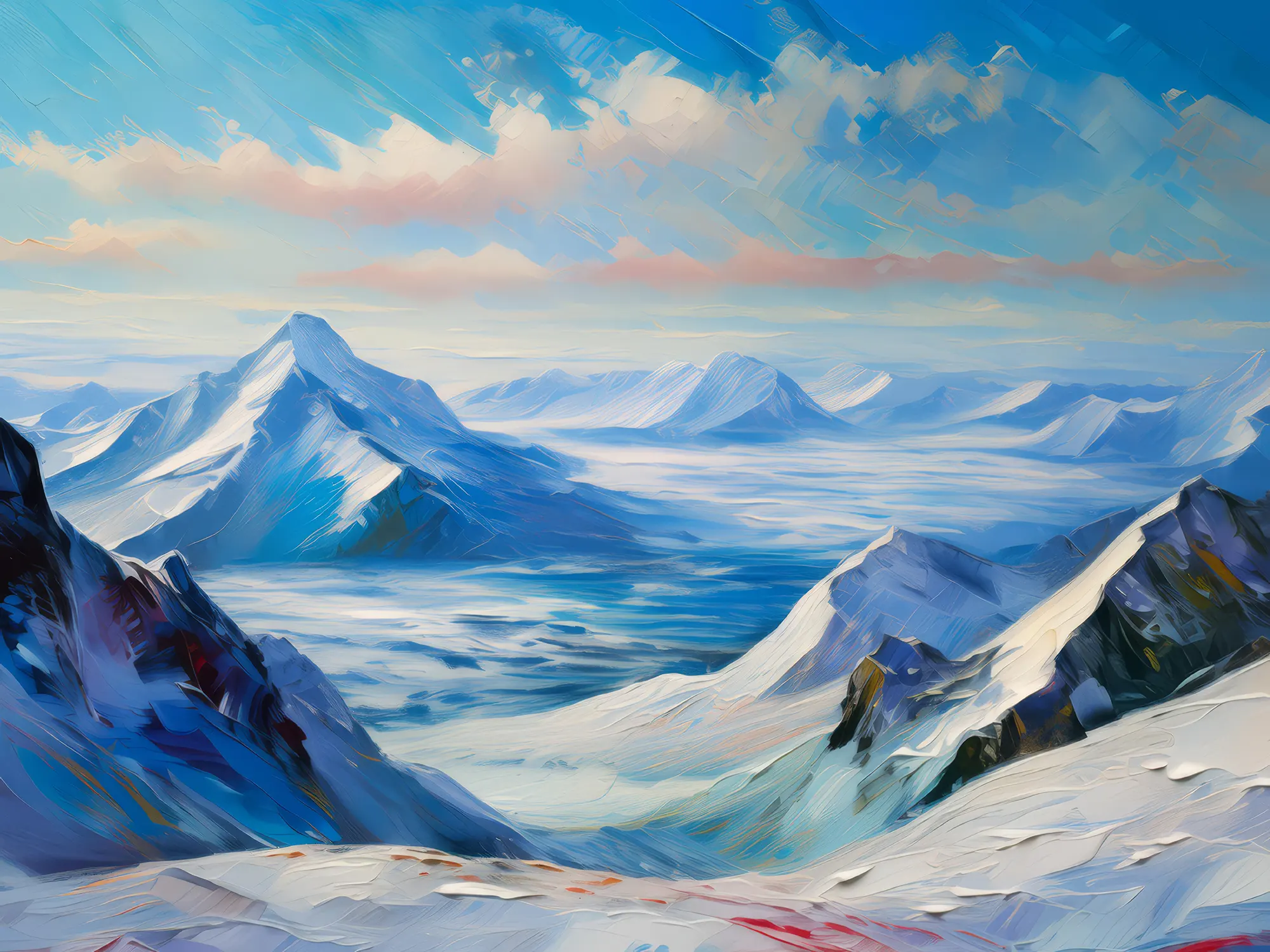 Painting: Arctic Summit View