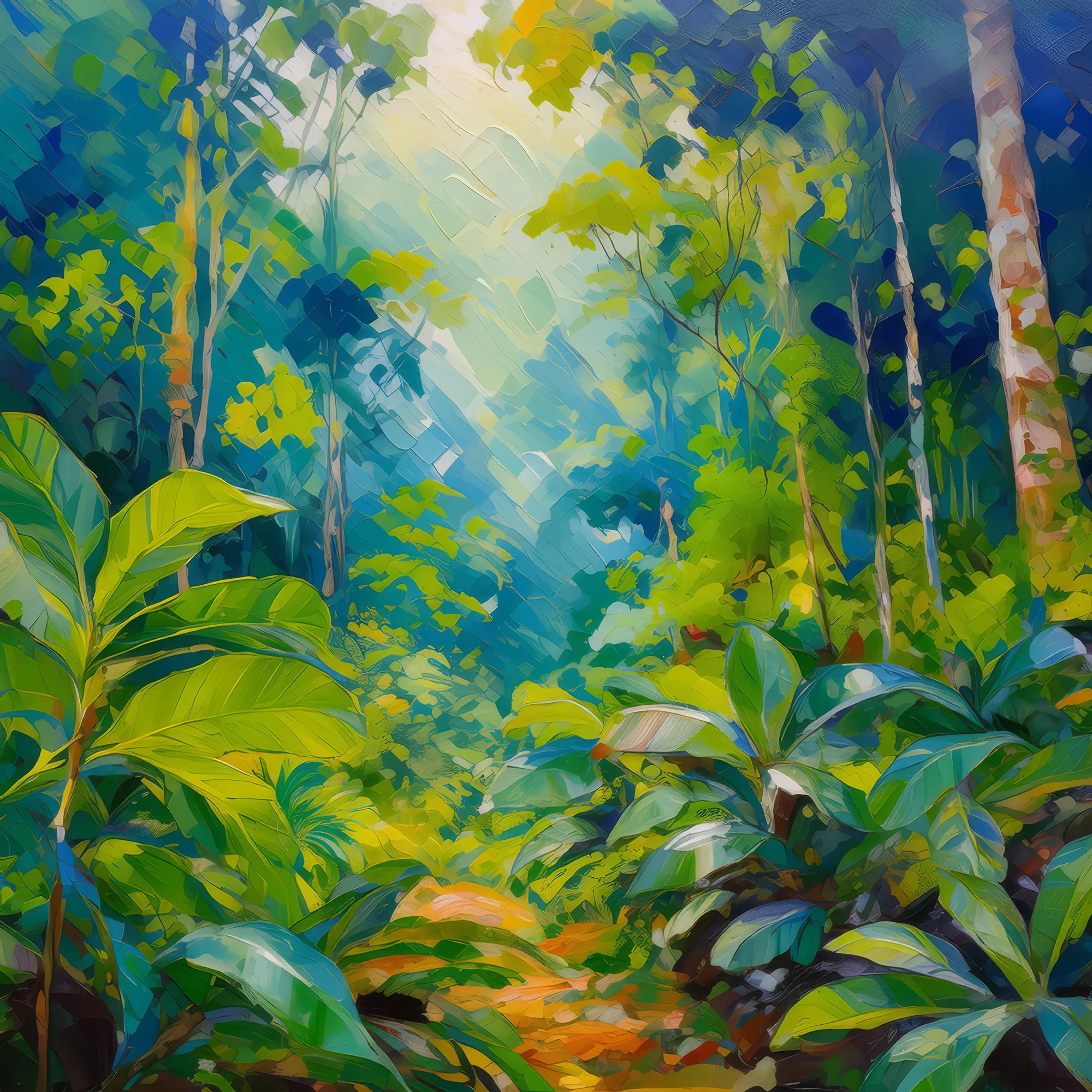 Painting: Canopy Secrets of the Boreal