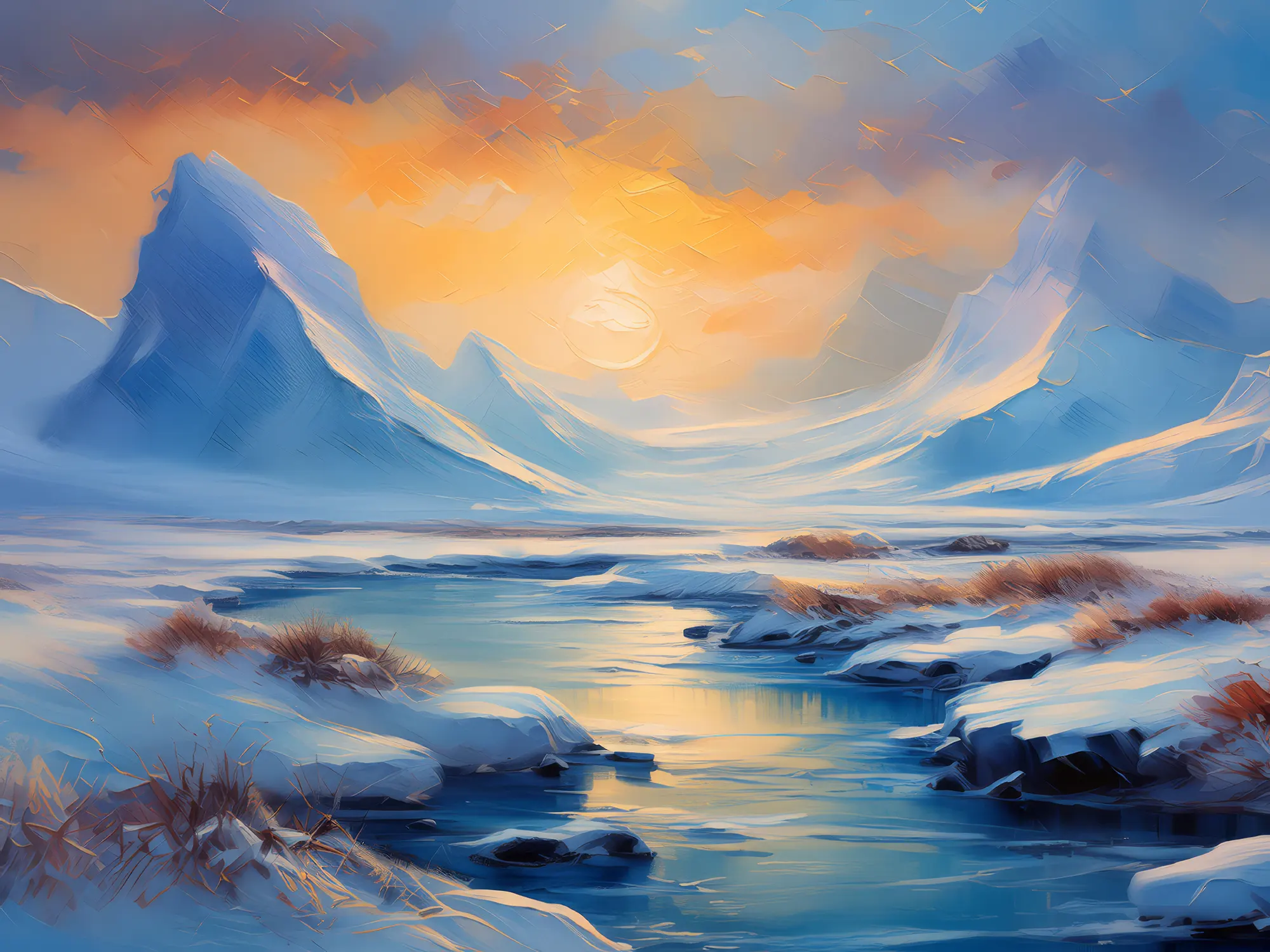 Painting: Chill of the Arctic Air