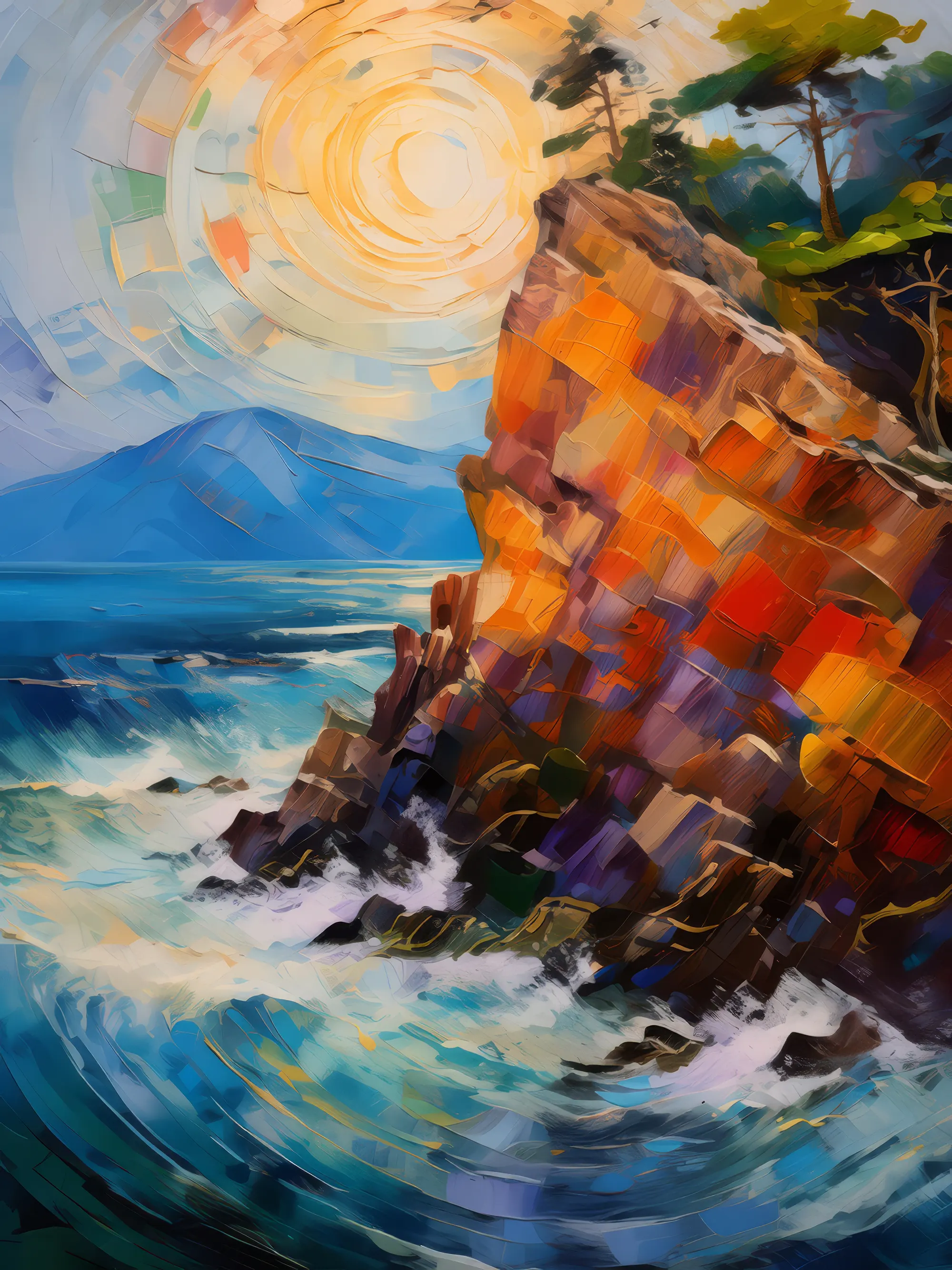 Painting: Crag Meditation Melody