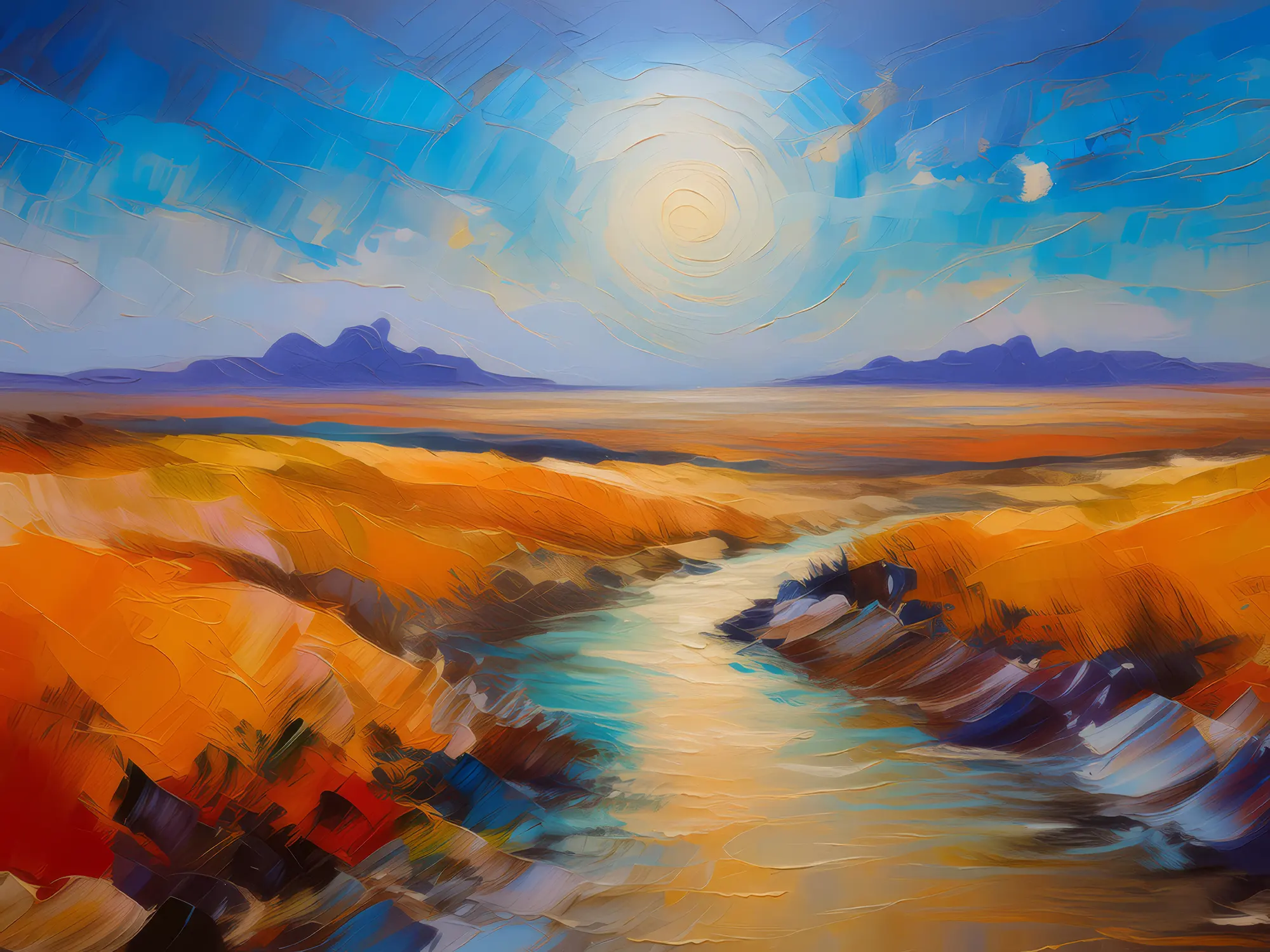 Painting: Desert Mirage