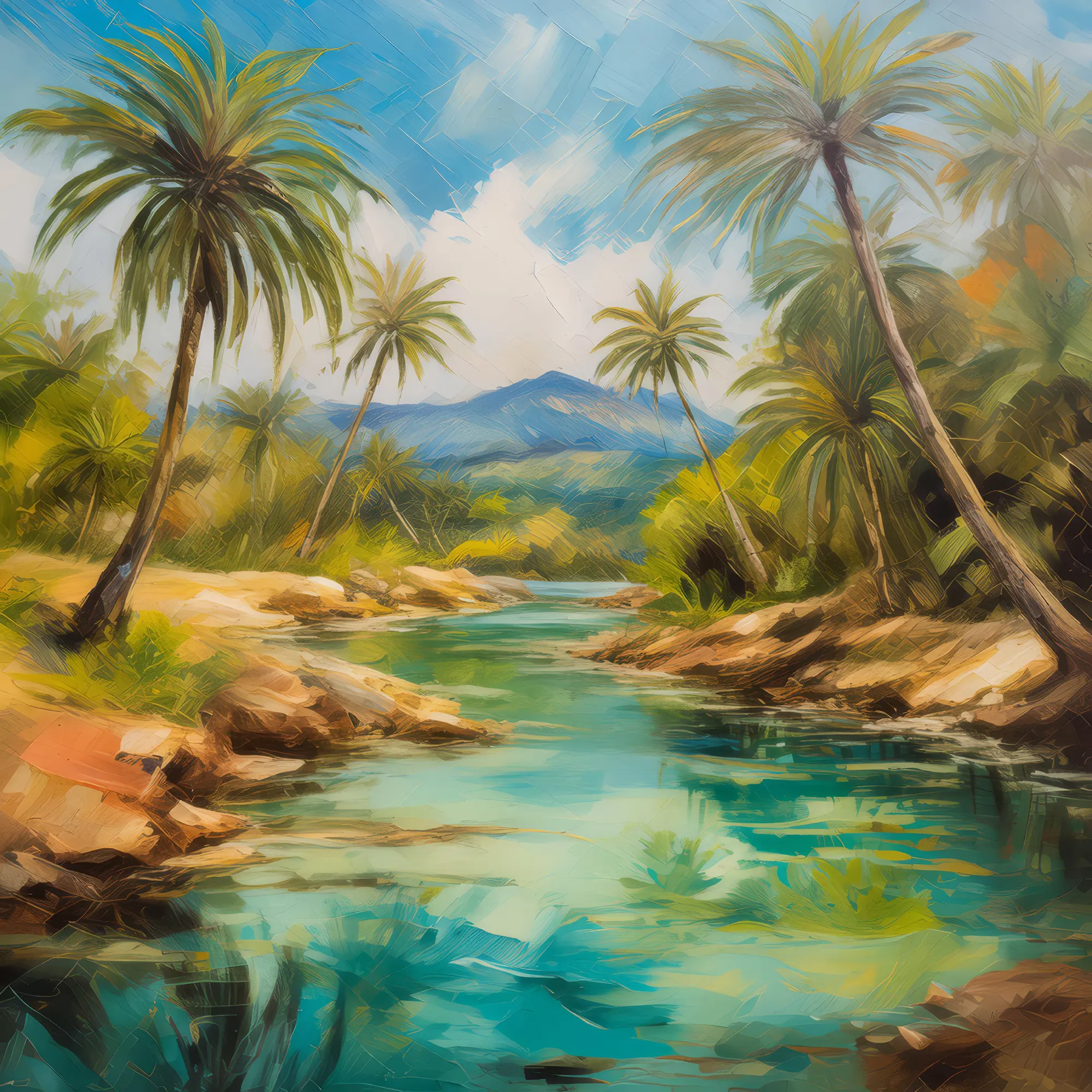 Painting: Desert Spring