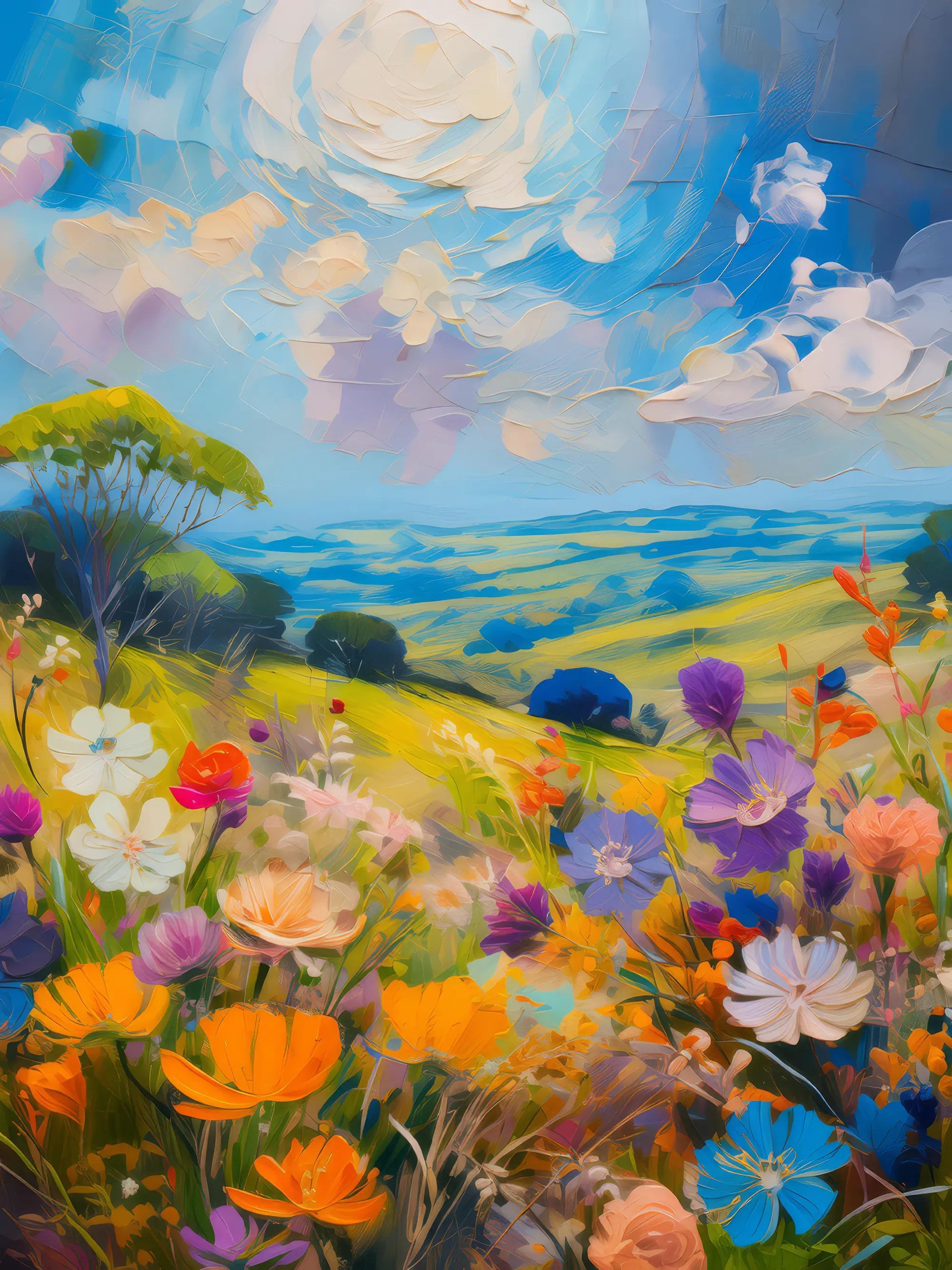 Painting: Flora and Fauna of Moor