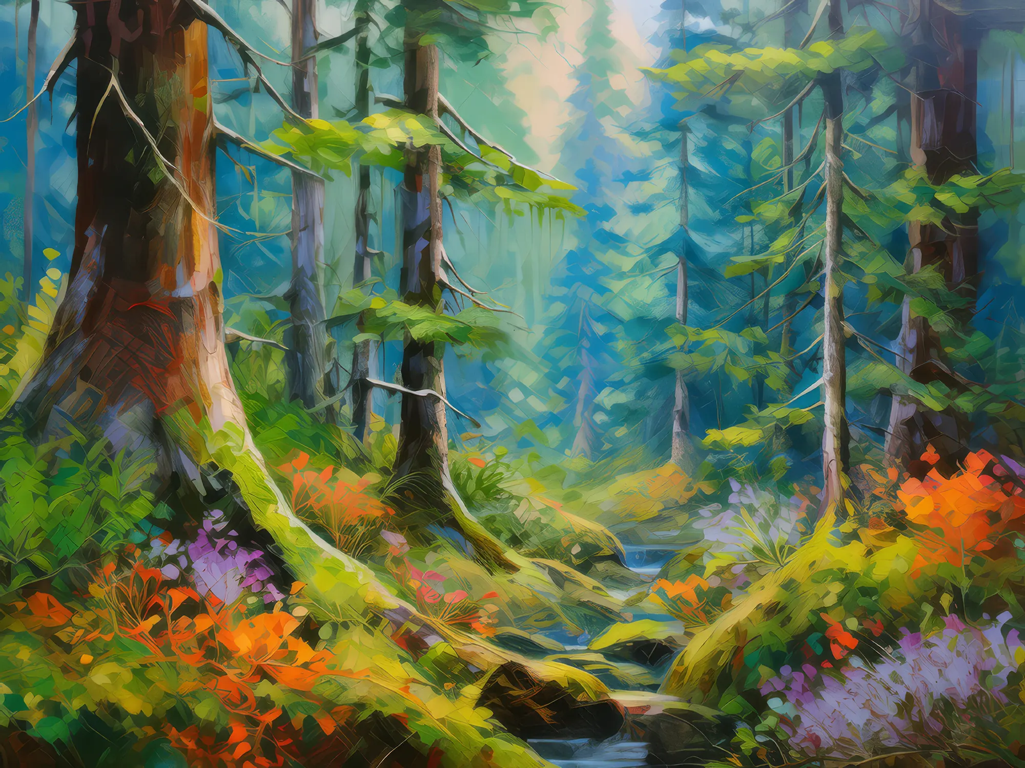 Painting: Flora of the Northern Jungle