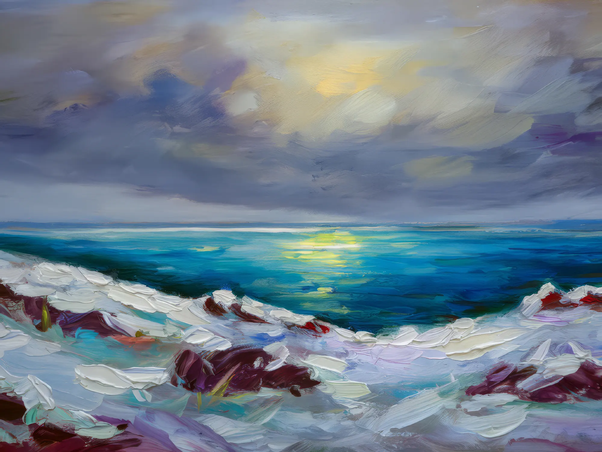 Painting: Frozen Tundra