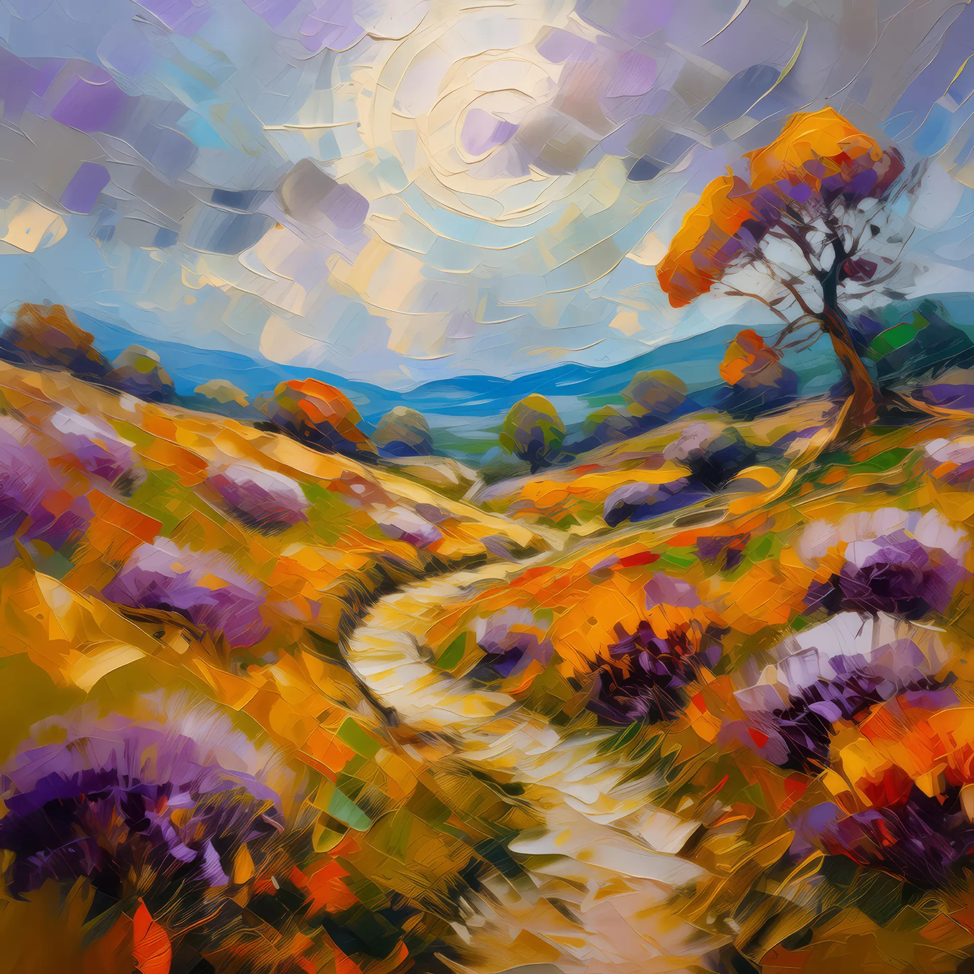 Painting: Hidden Paths of the Moor