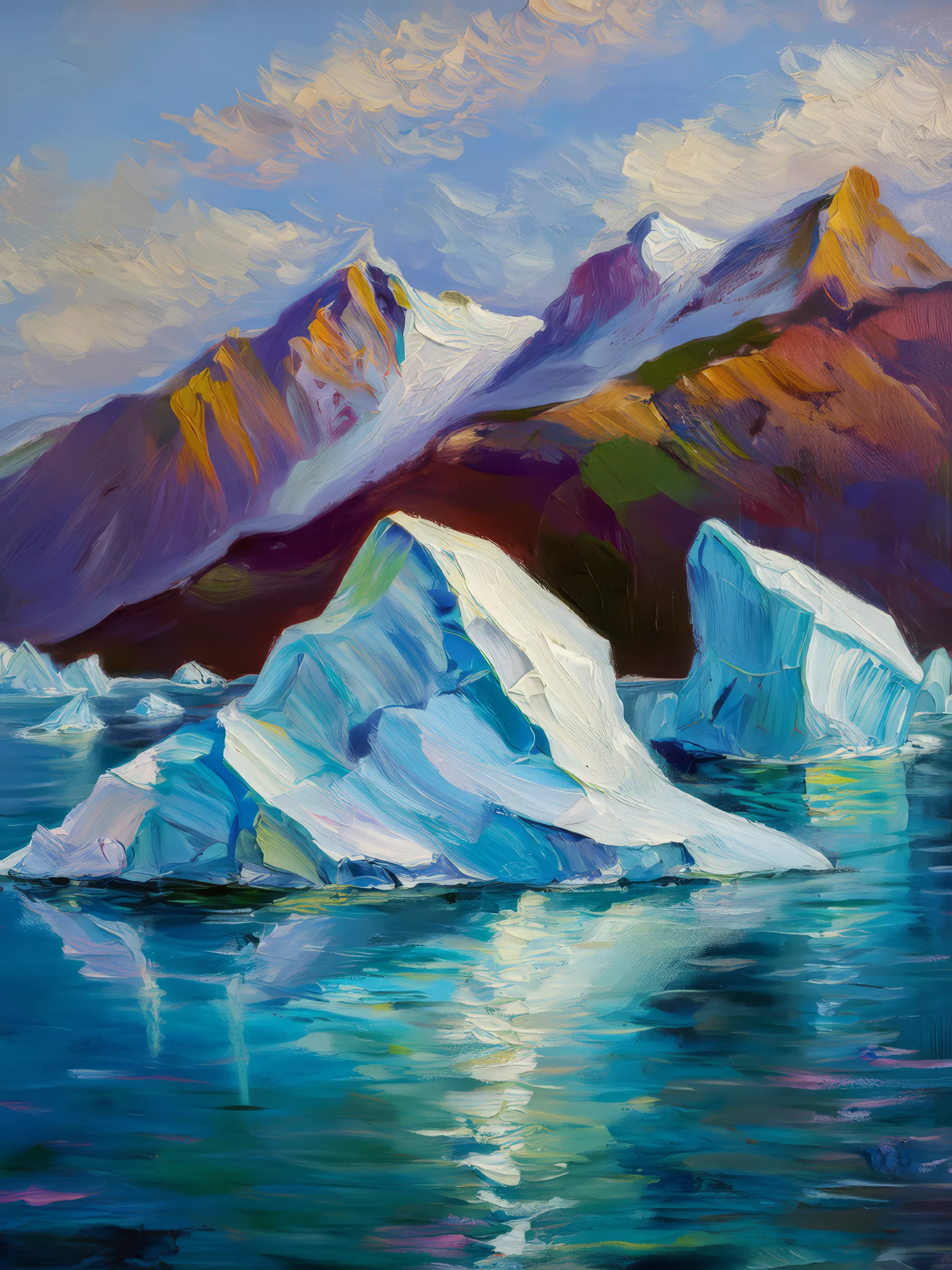 Painting: Iceberg Alley