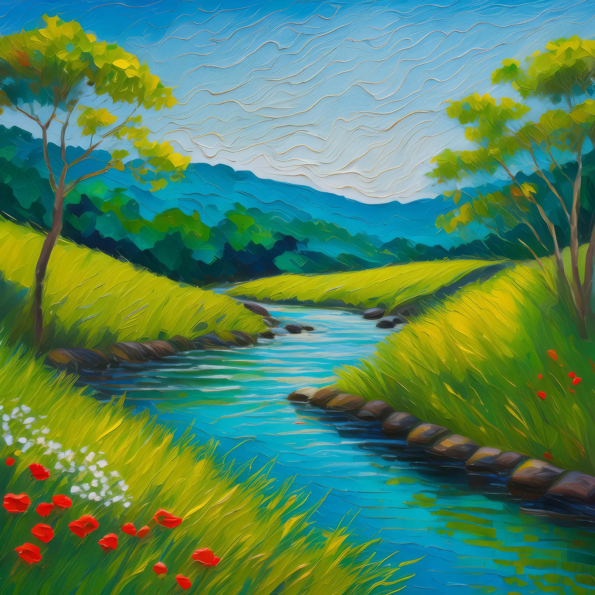 Painting: Knoll Creek Serenity