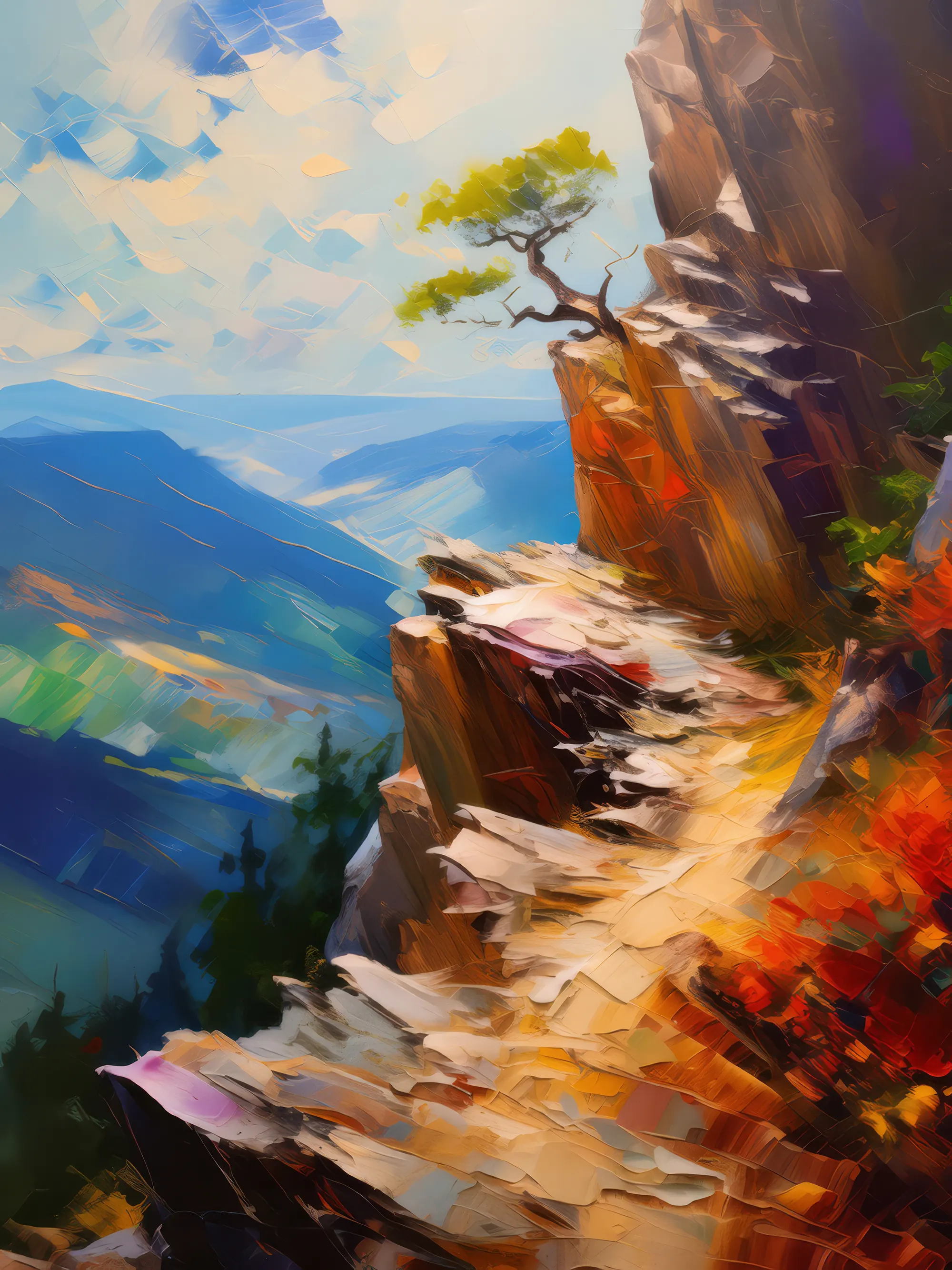 Painting: Painterly Crag Palette