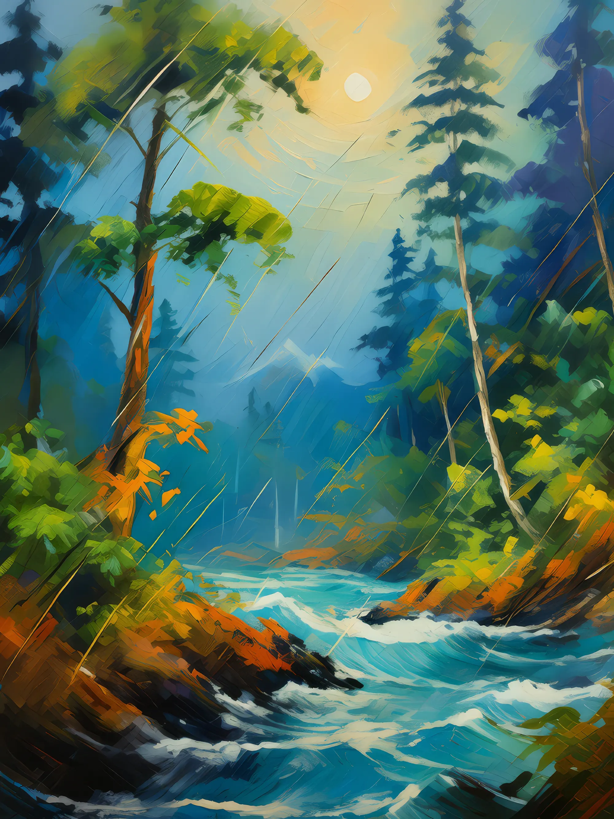 Painting: Symphony of Boreal Winds