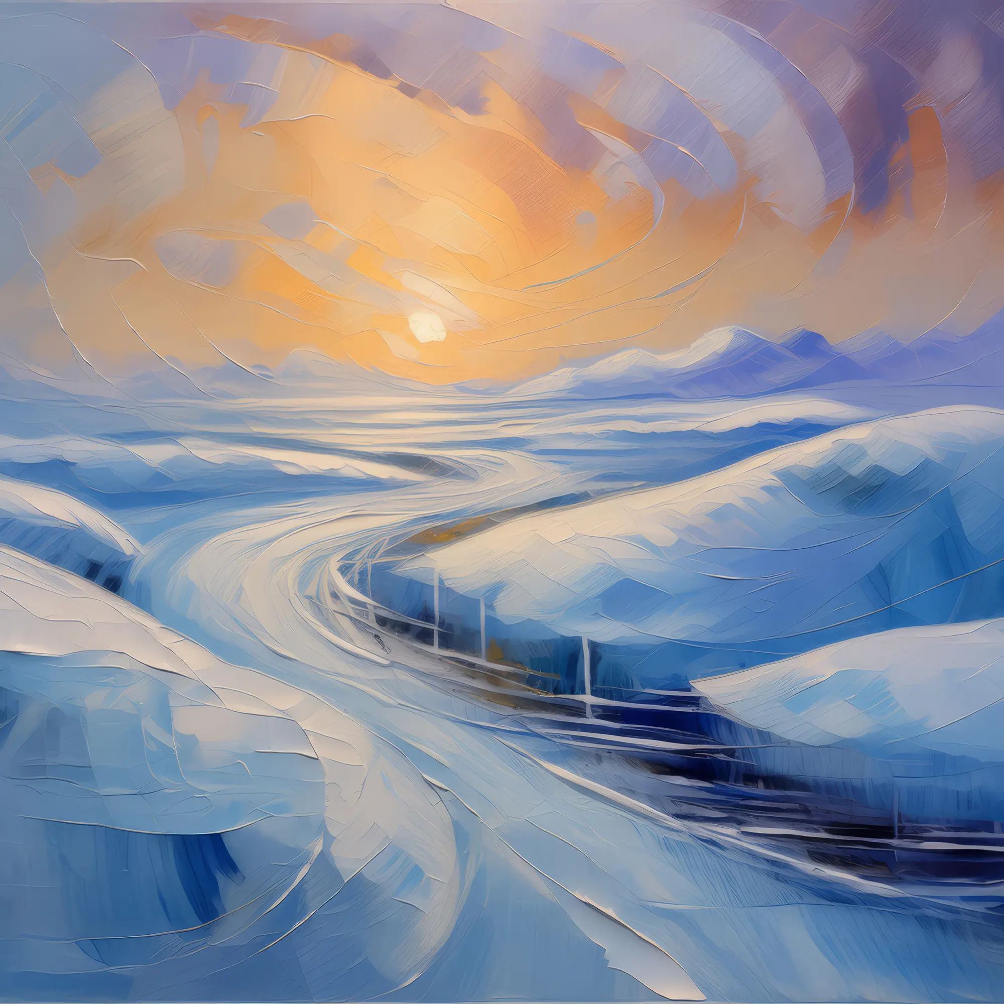 Painting: Whispers of Arctic Wind
