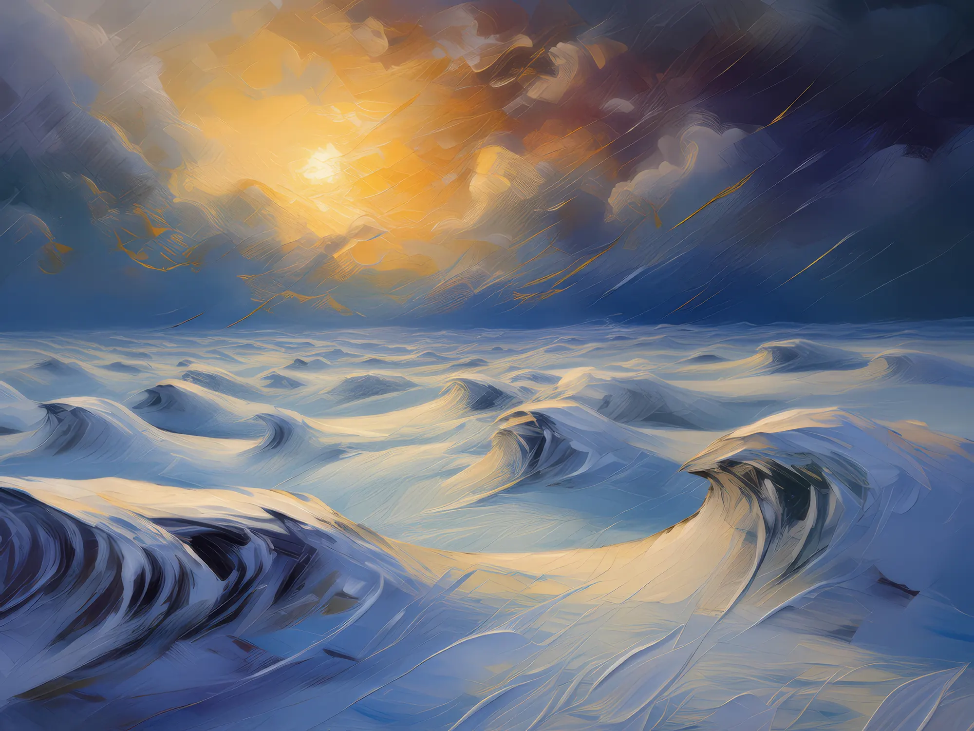 Painting: Whispers of Arctic Winds