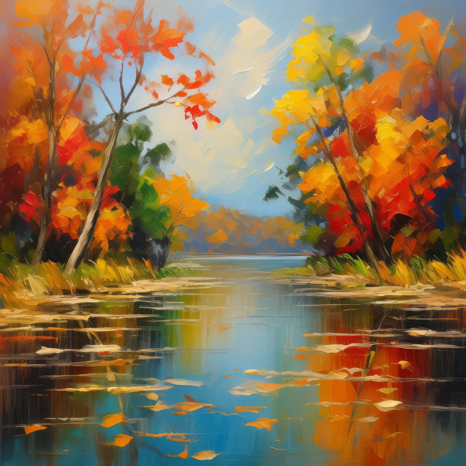 Painting: Delta’s Seasonal Beauty