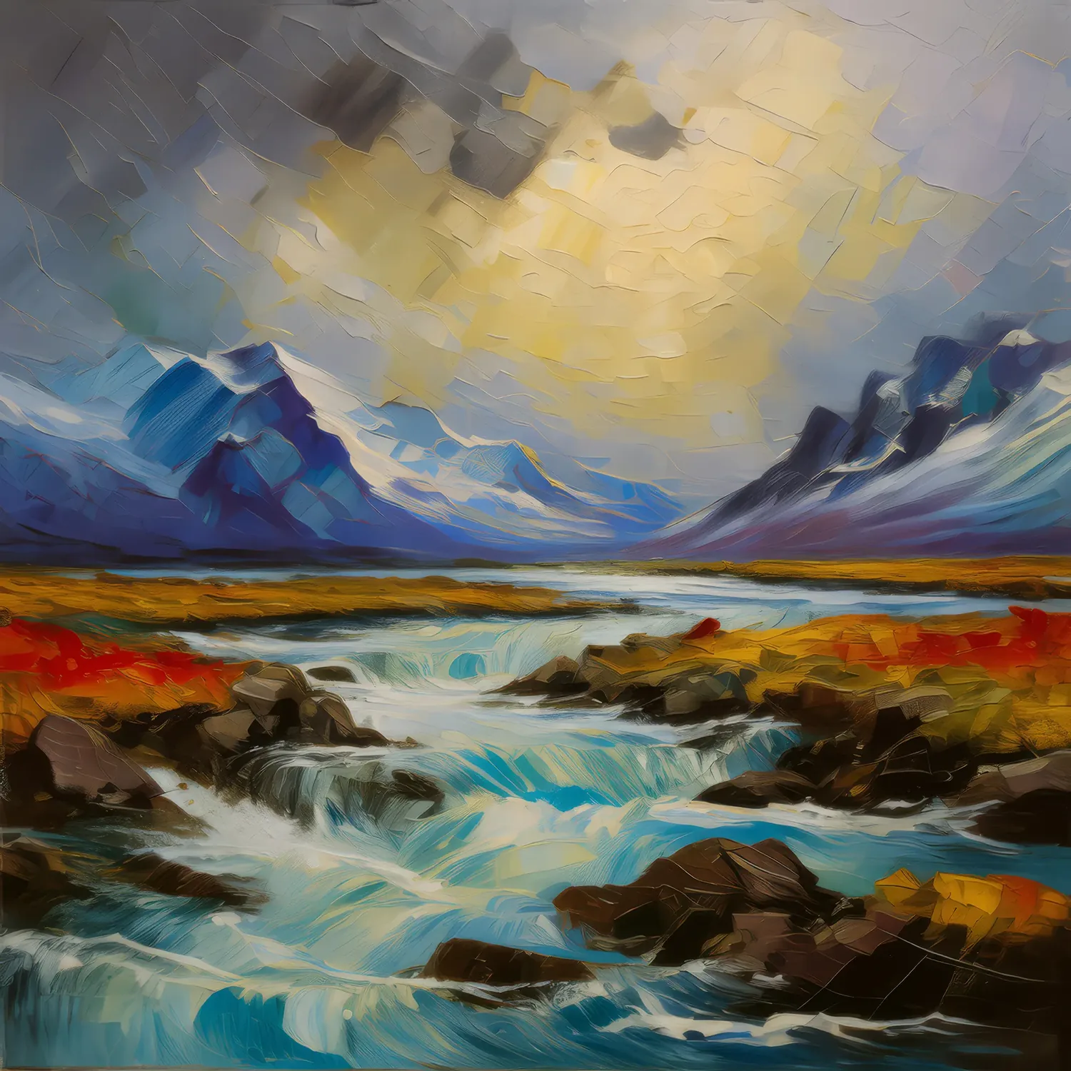 Painting: Legacy of the Ice Age