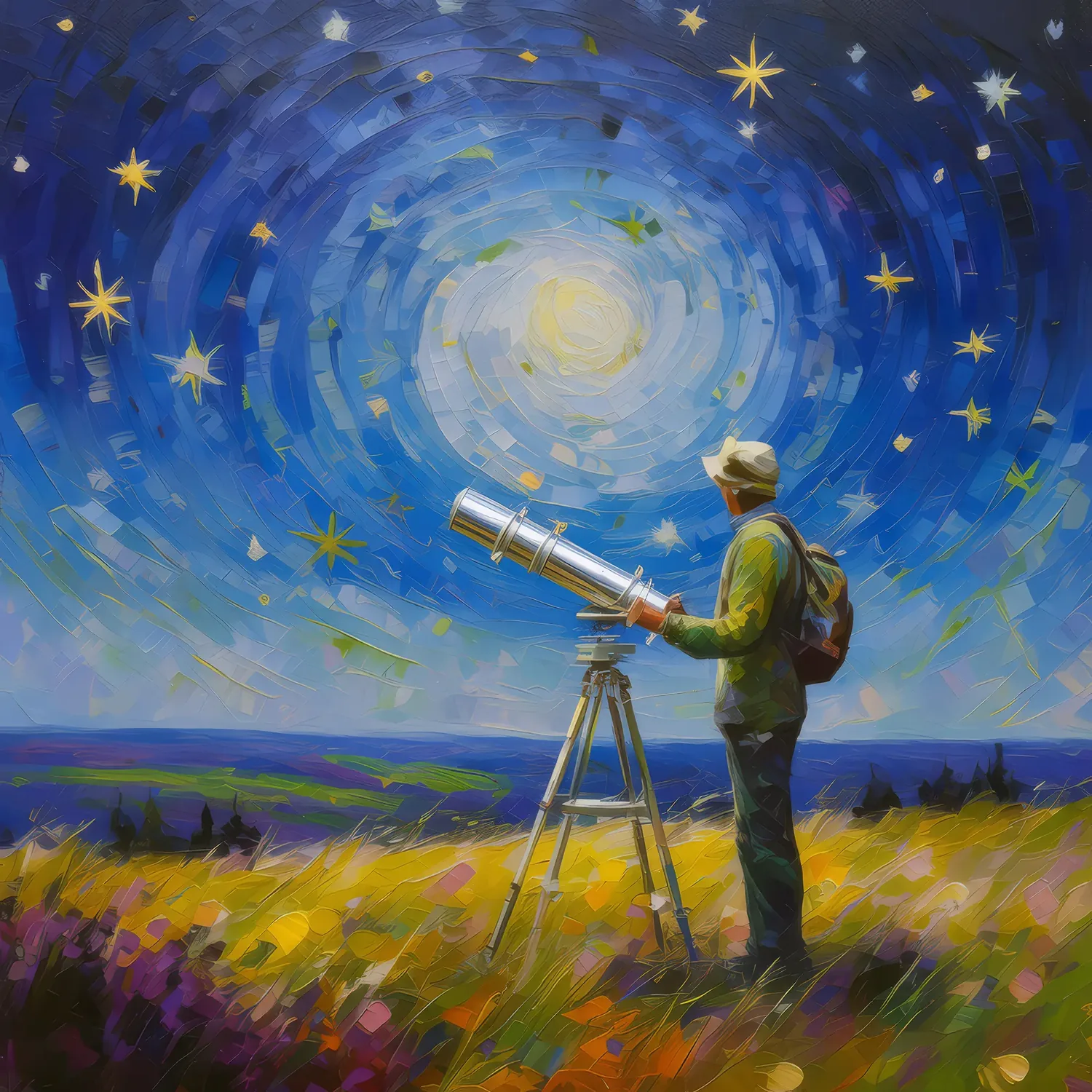 Painting: Stargazer’s Night at Moor