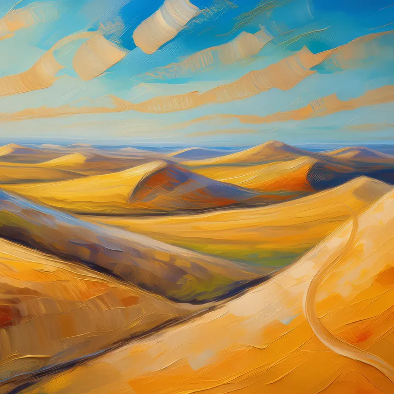 Painting: Ancient Sand Dunes