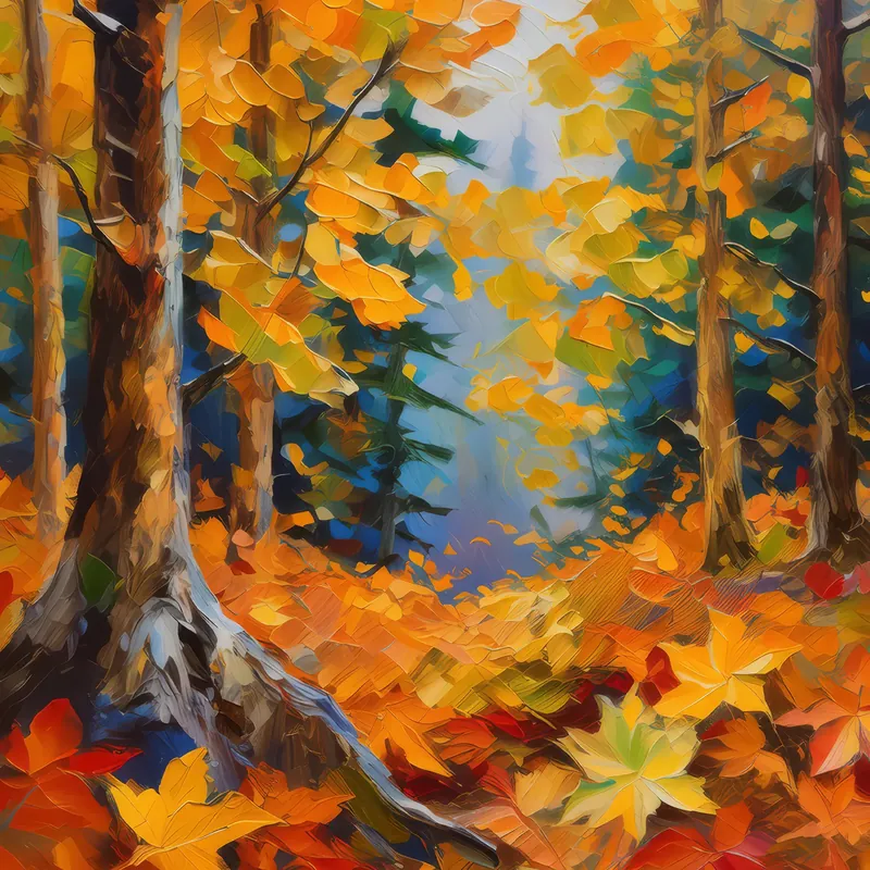 Painting: Autumn Boreal Colors