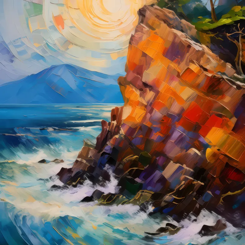 Painting: Crag Meditation Melody