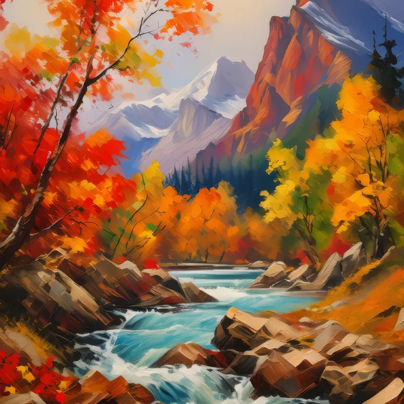 Painting: Crag’s Autumnal Aria