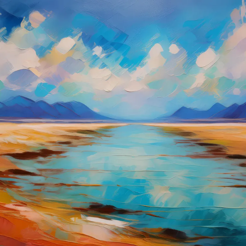 Painting: Desert Mirage Vision