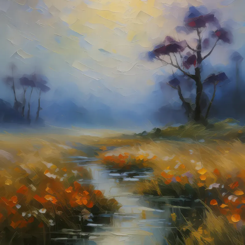 Painting: Echoes of Moorland Past