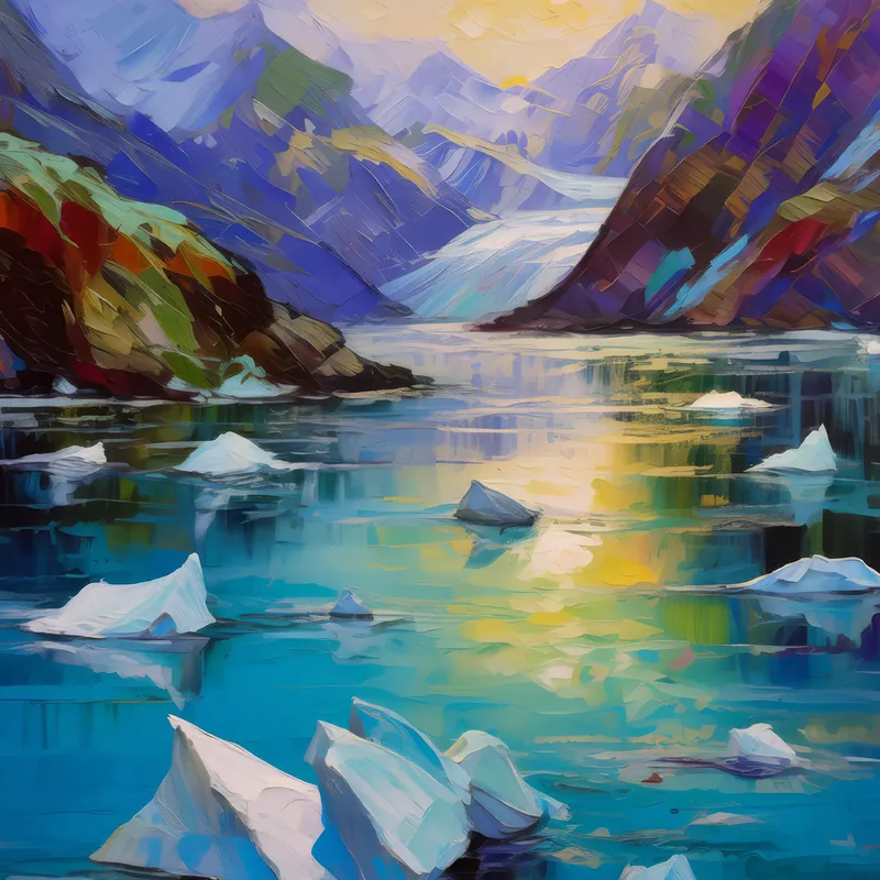 Painting: Glacial Bay