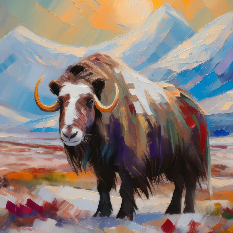 Painting: Guardians of the Tundra