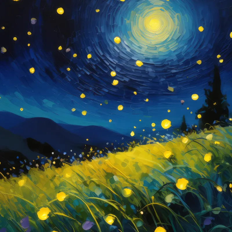 Painting: Knoll Firefly Dance