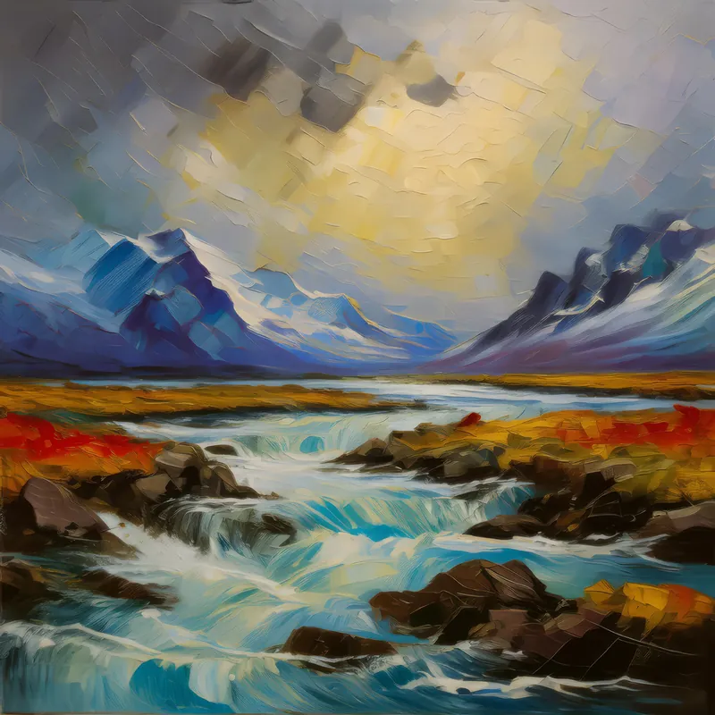 Painting: Legacy of the Ice Age