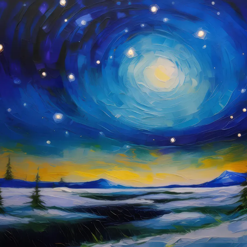 Painting: Quietude of the Far North