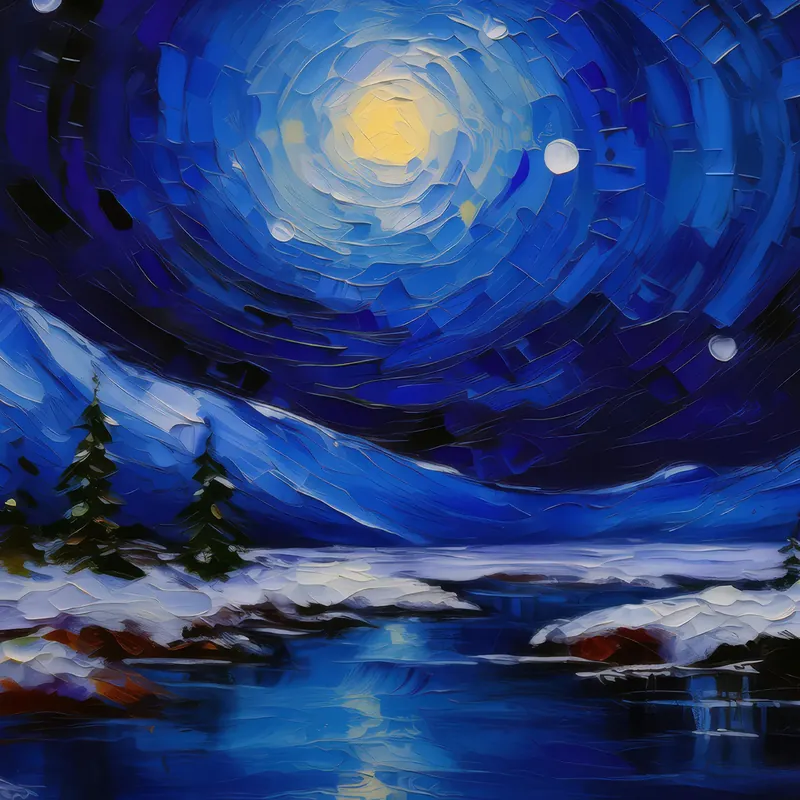 Painting: Realm of the Polar Night