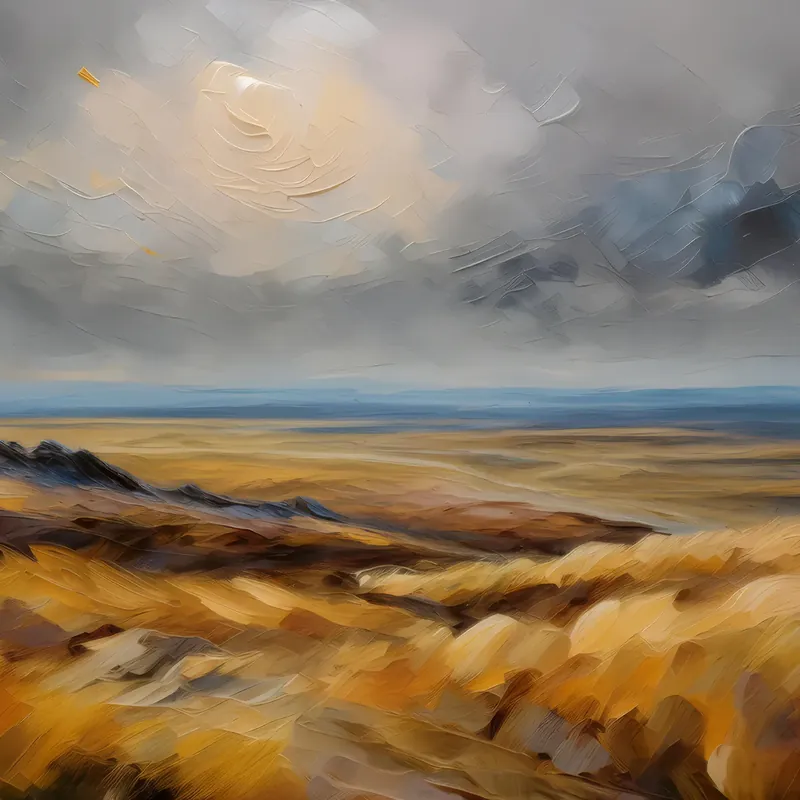 Painting: Solitude in Boreal Wasteland