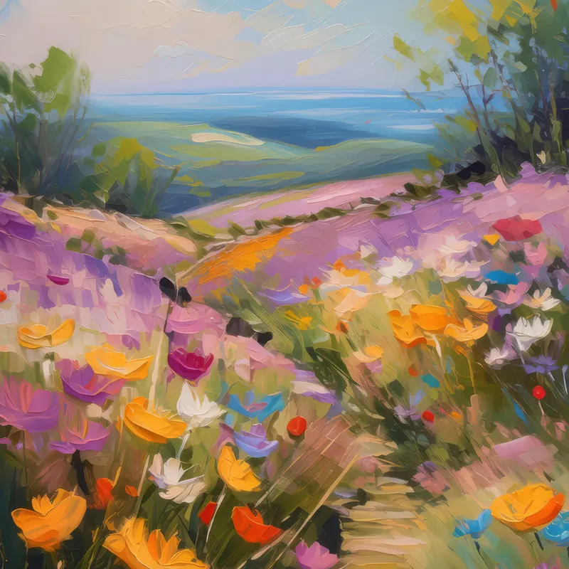 Painting: Spring’s Arrival on Moor